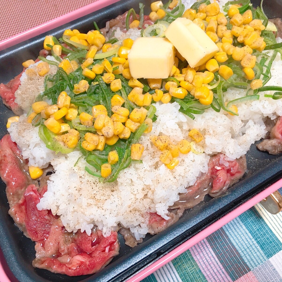 混ぜながら焼くだけペッパーランチ風ご飯 レシピ 作り方 By ひらいちょん 楽天レシピ 混ぜながら焼くだけペッパーランチ風ご飯 レシピ 作り方 By ひらいちょん 楽天レシピ
